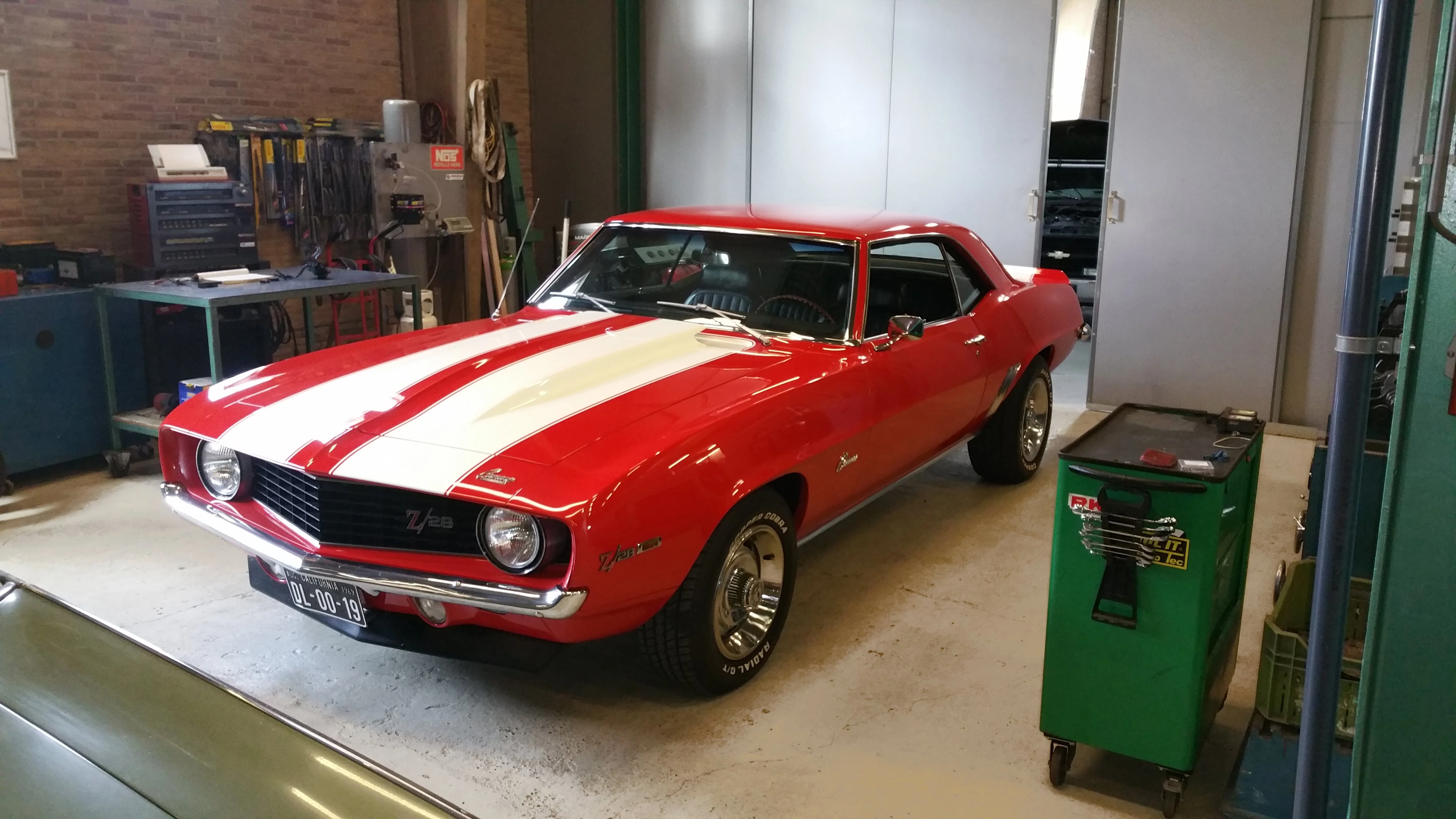 Restauratie Chevrolet Camaro 1969 – voor restauratie