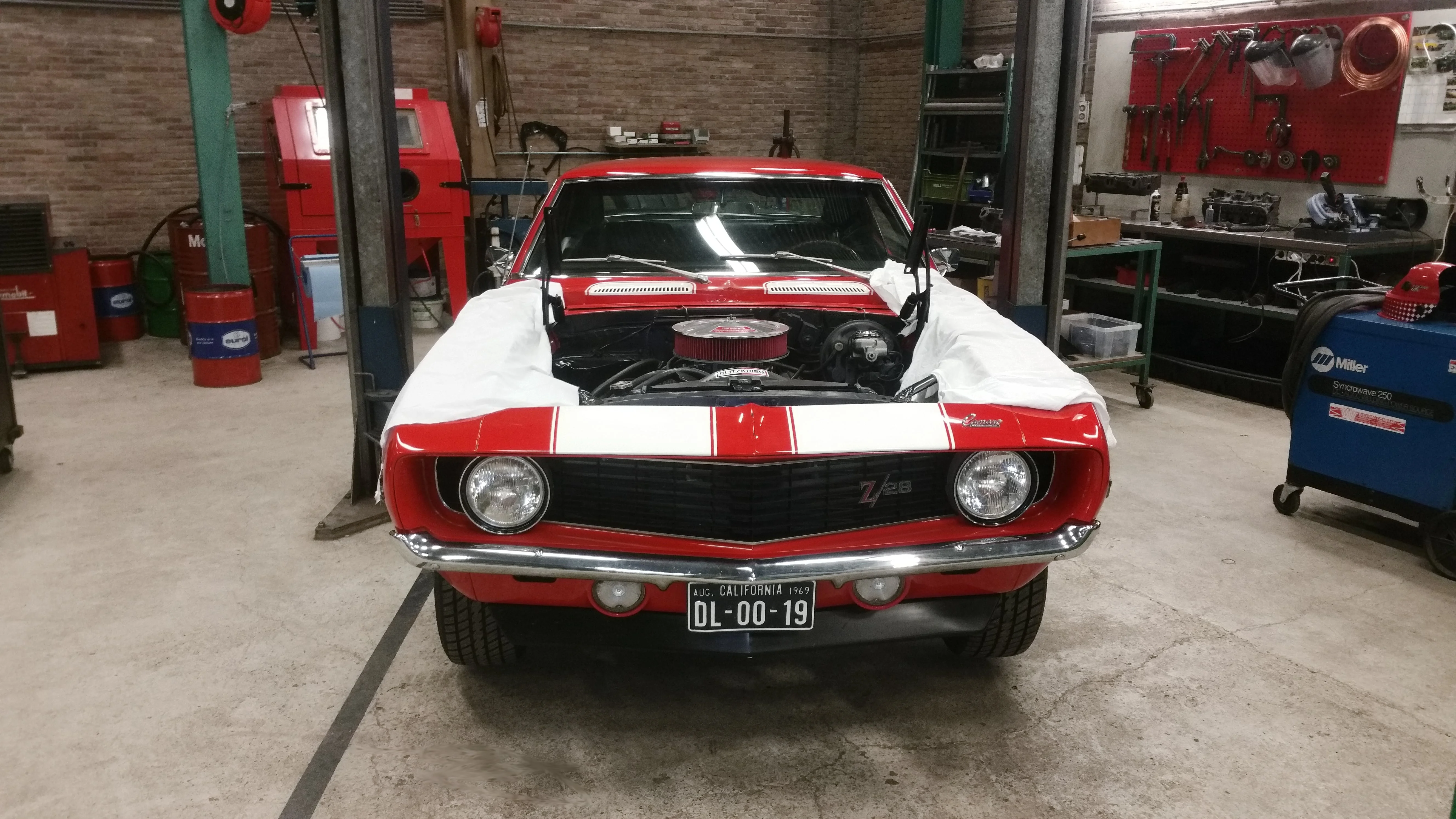 Restauratie Camaro '69 – carrosserie