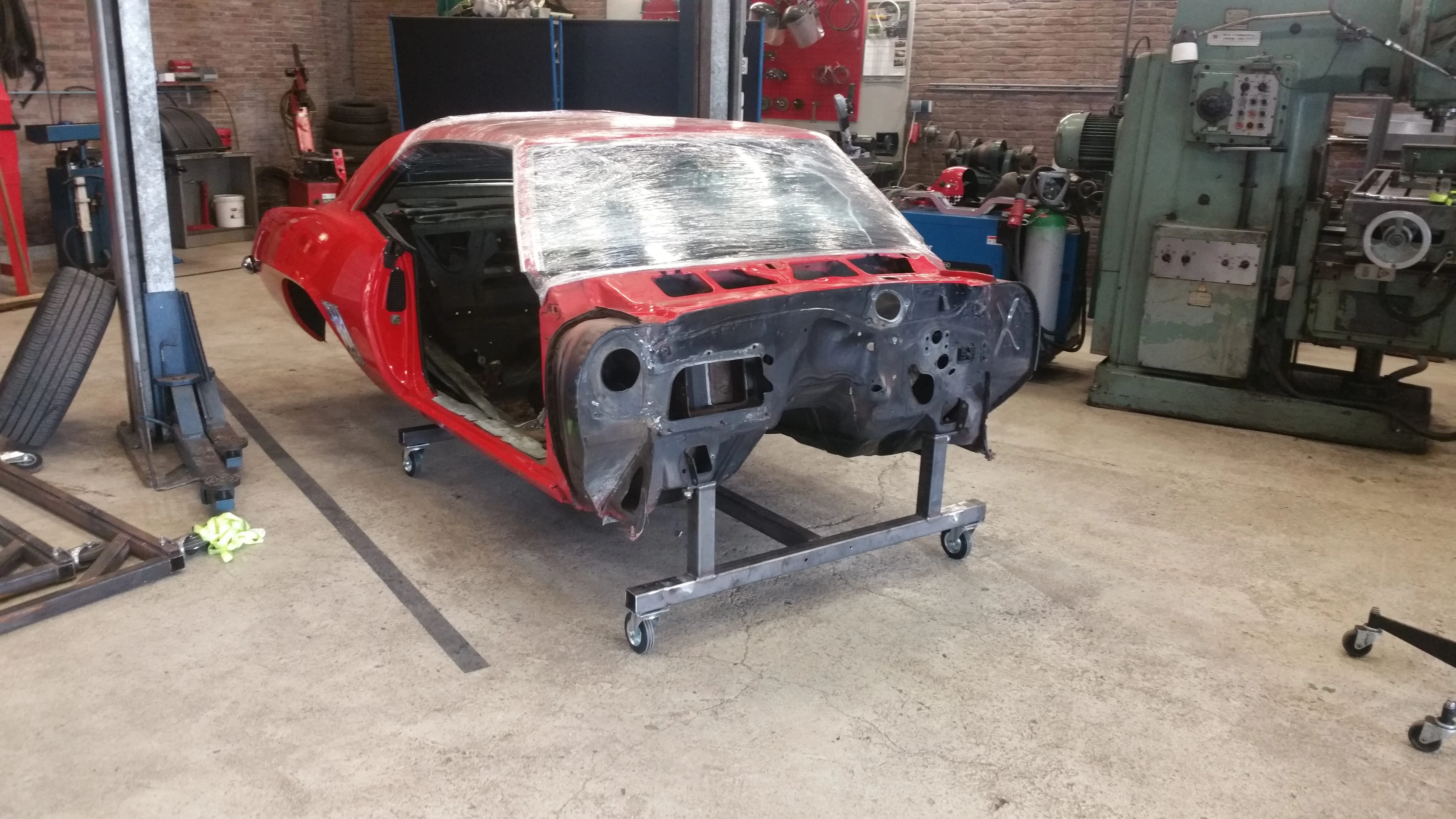Restauratie Camaro '69 – afwerking