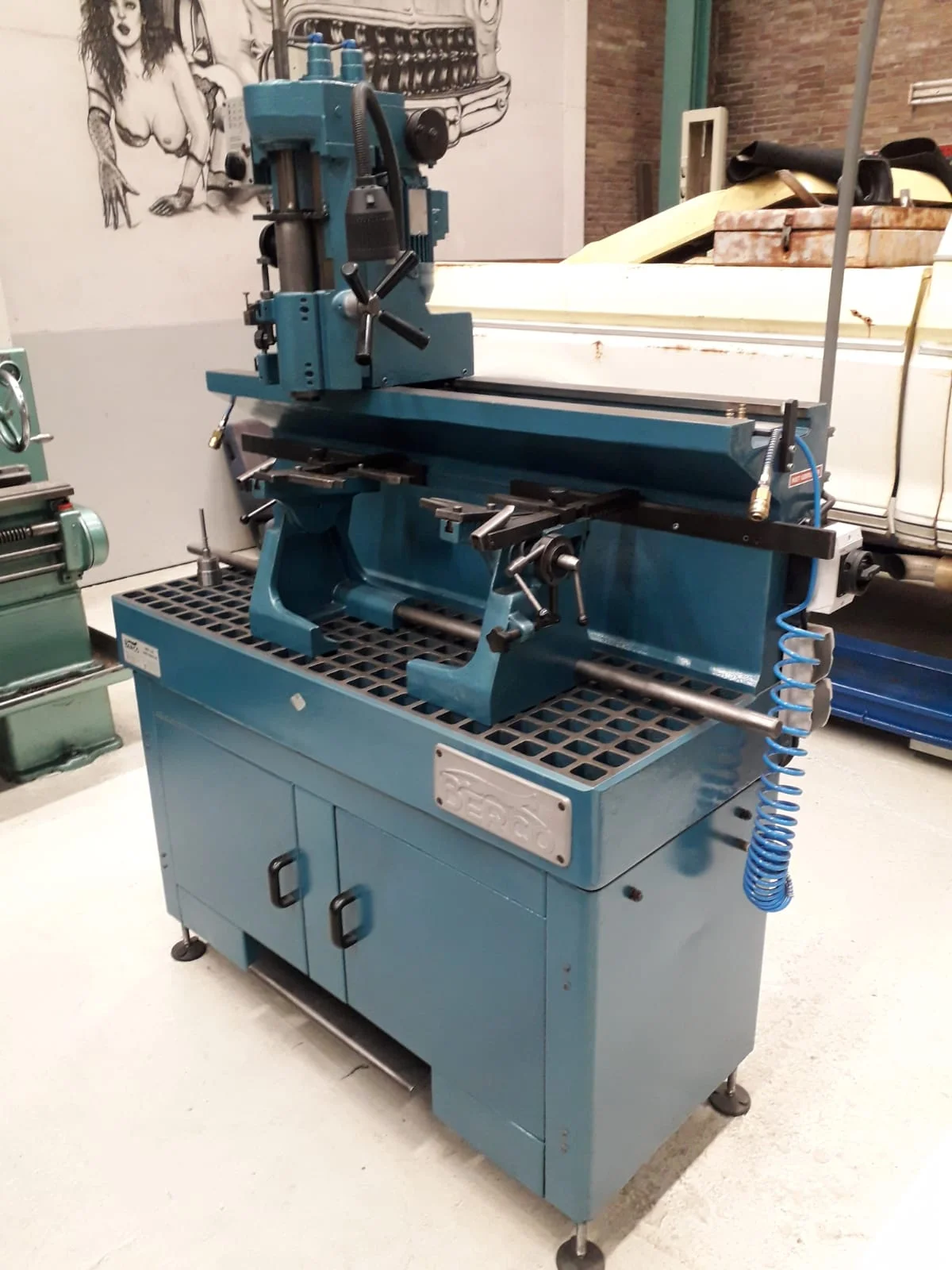 BERCO Valve Seat & Guide Boring Machine